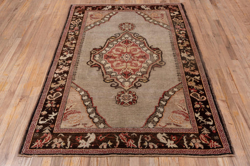 Vintage Oushak Area Rug (4' x 6')